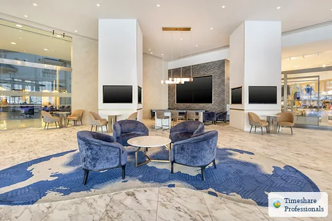 Lobby at Elara A Hilton Grand Vacation Club HGVC
