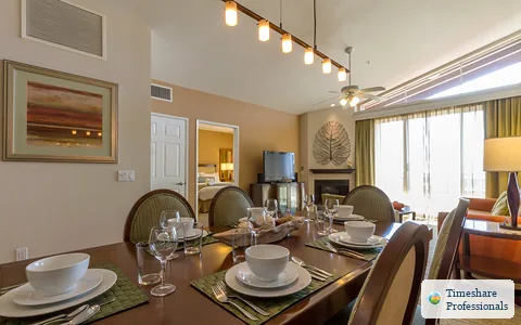 Example living and dining area at Grand Pacific Resorts At Grand Pacific Palisades