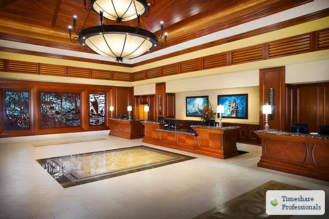 Lobby at Grand Waikikian By Hilton Grand Vacations Club HGVC