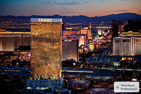 Resort exterior at HGVClub At Trump International Hotel Las Vegas