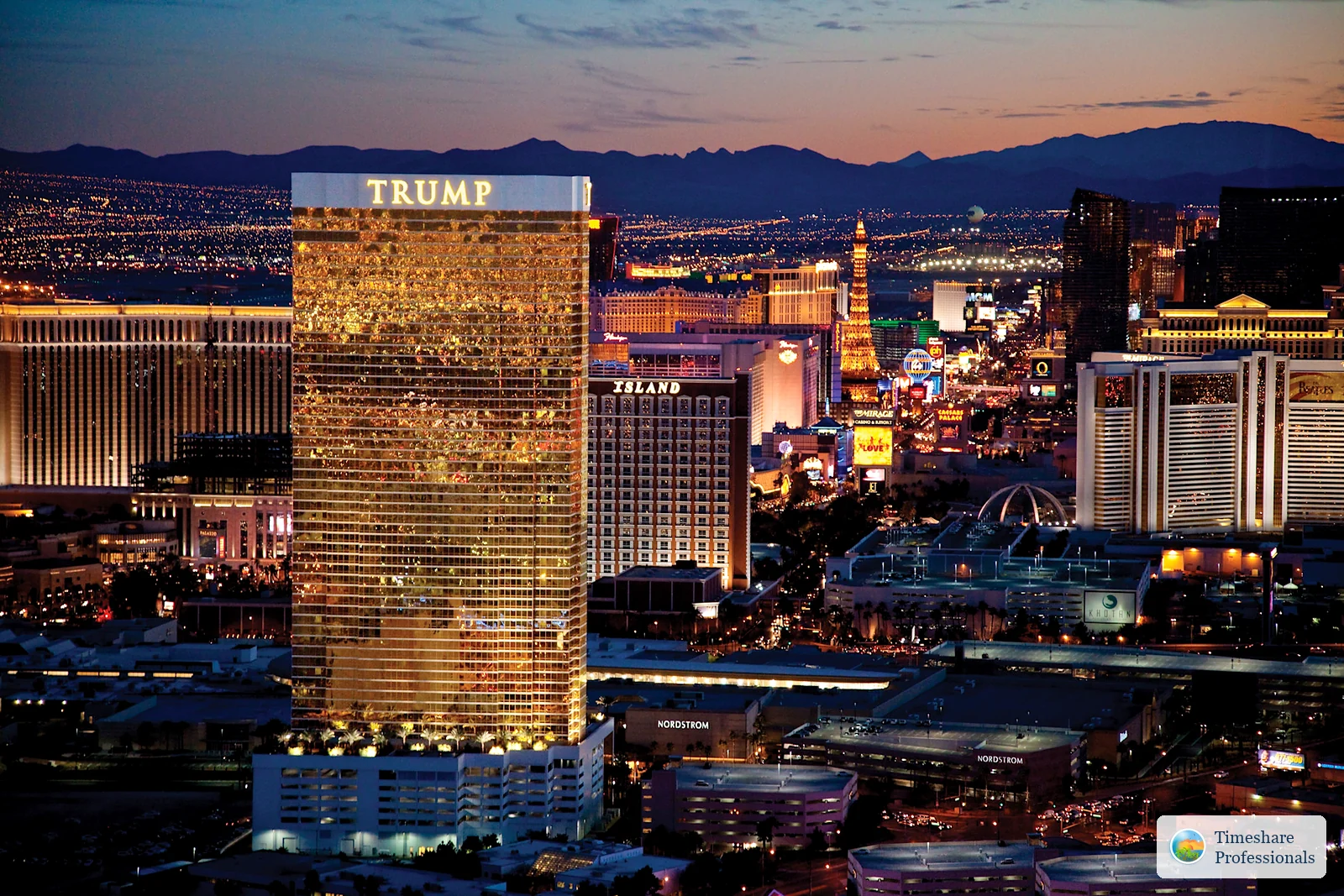 Resort exterior at HGVClub At Trump International Hotel Las Vegas