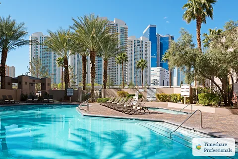 Resort pool at HGVClub On Paradise