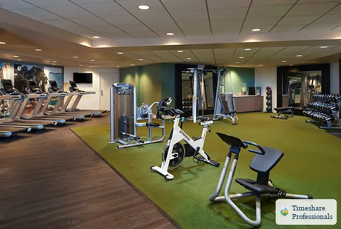 Fitness area at HGVClub On The Boulevard