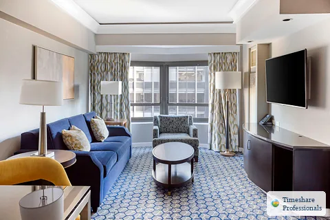 Example bedroom at Hilton Club - New York, The