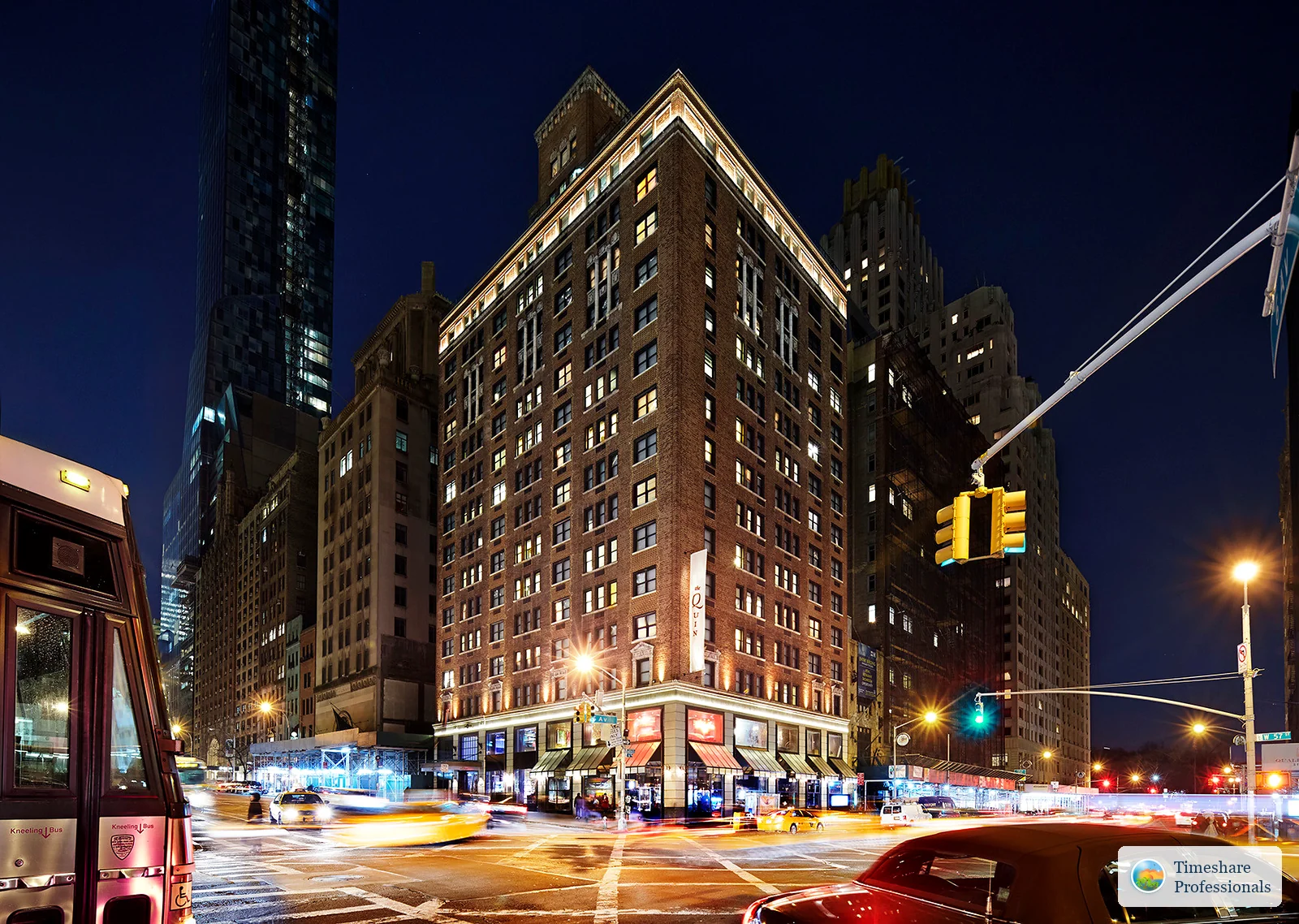 Resort exterior at Hilton Club The Quin New York