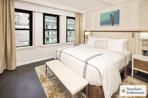 Example bedroom at Hilton Club The Quin New York