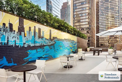 Resort exterior at Hilton Grand Vacation Chicago Downtown Magnificent Mile