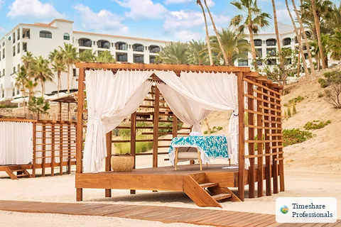 Spa area at La Pacifica Los Cabos, A Hilton Club