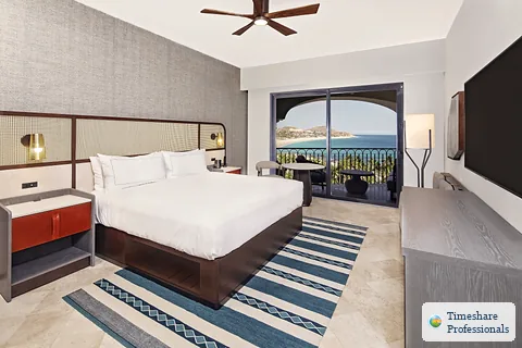 Example bedroom at La Pacifica Los Cabos, A Hilton Club
