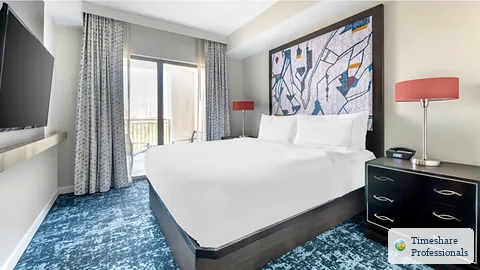 Example bedroom at Las Palmeras By HGVC
