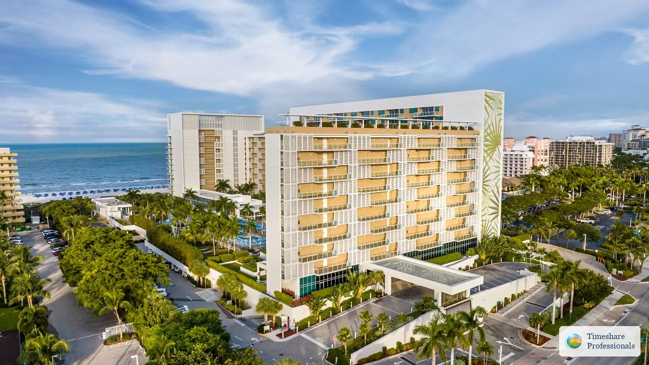 Resort overview at Marriotts Crystal Shores At Marco Island