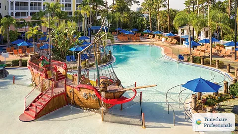 Resort overview at Marriotts Harbour Lake