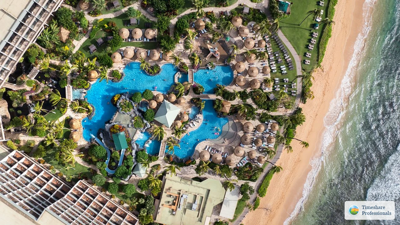 Resort overview at Marriotts Maui Ocean Club