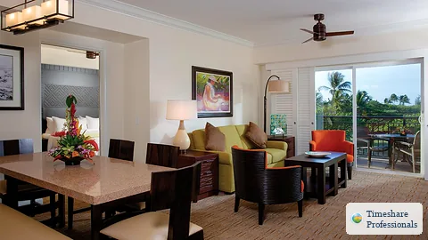 Example bedroom at Marriotts Waiohai Beach Club