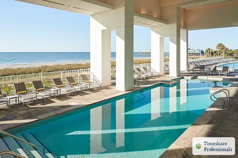 Resort pool at Ocean Enclave By Hilton Grand Vacations Club