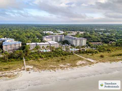 Resort overview at Ocean Oak Resort By Hilton Grand Vacations Club