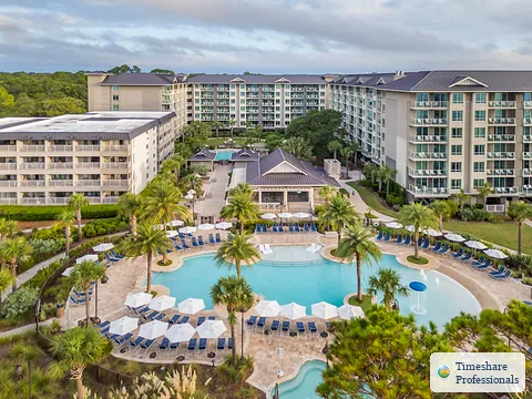 Resort overview at Ocean Oak Resort By Hilton Grand Vacations Club