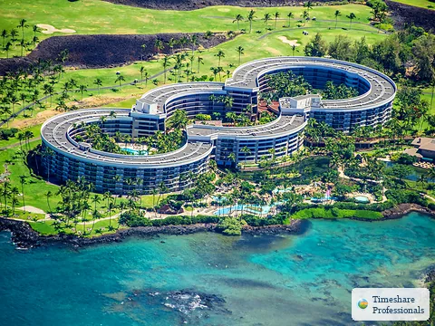 Resort overview at Ocean Tower At Hilton Waikoloa Village