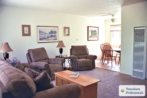 Example living area at Paradise