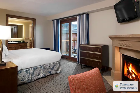 Example bedroom at Sunrise Lodge, A Hilton Grand Vacations Club