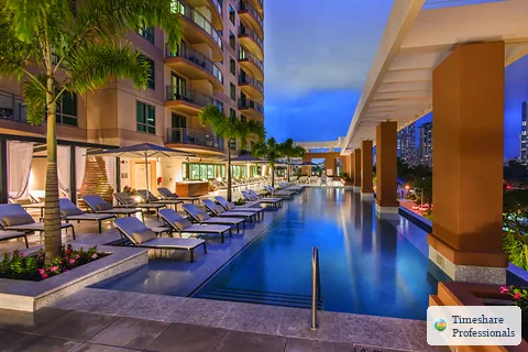 Resort pool at The Grand Islander By Hilton Grand Vacations