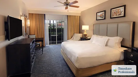 Example bedroom at Tuscany Village, A Hilton Grand Vacation Club