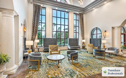 Lobby at Tuscany Village, A Hilton Grand Vacation Club