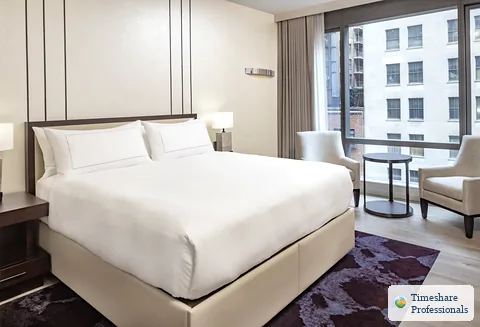 Example bedroom at West 57Th Street By Hilton Club HGVC
