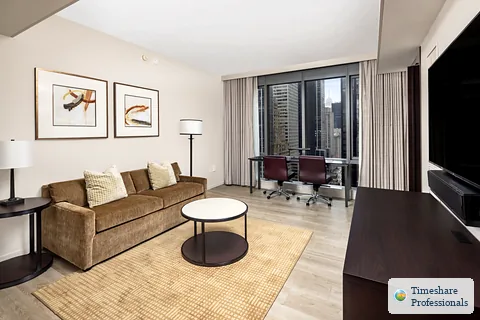 Example bedroom at West 57Th Street By Hilton Club HGVC