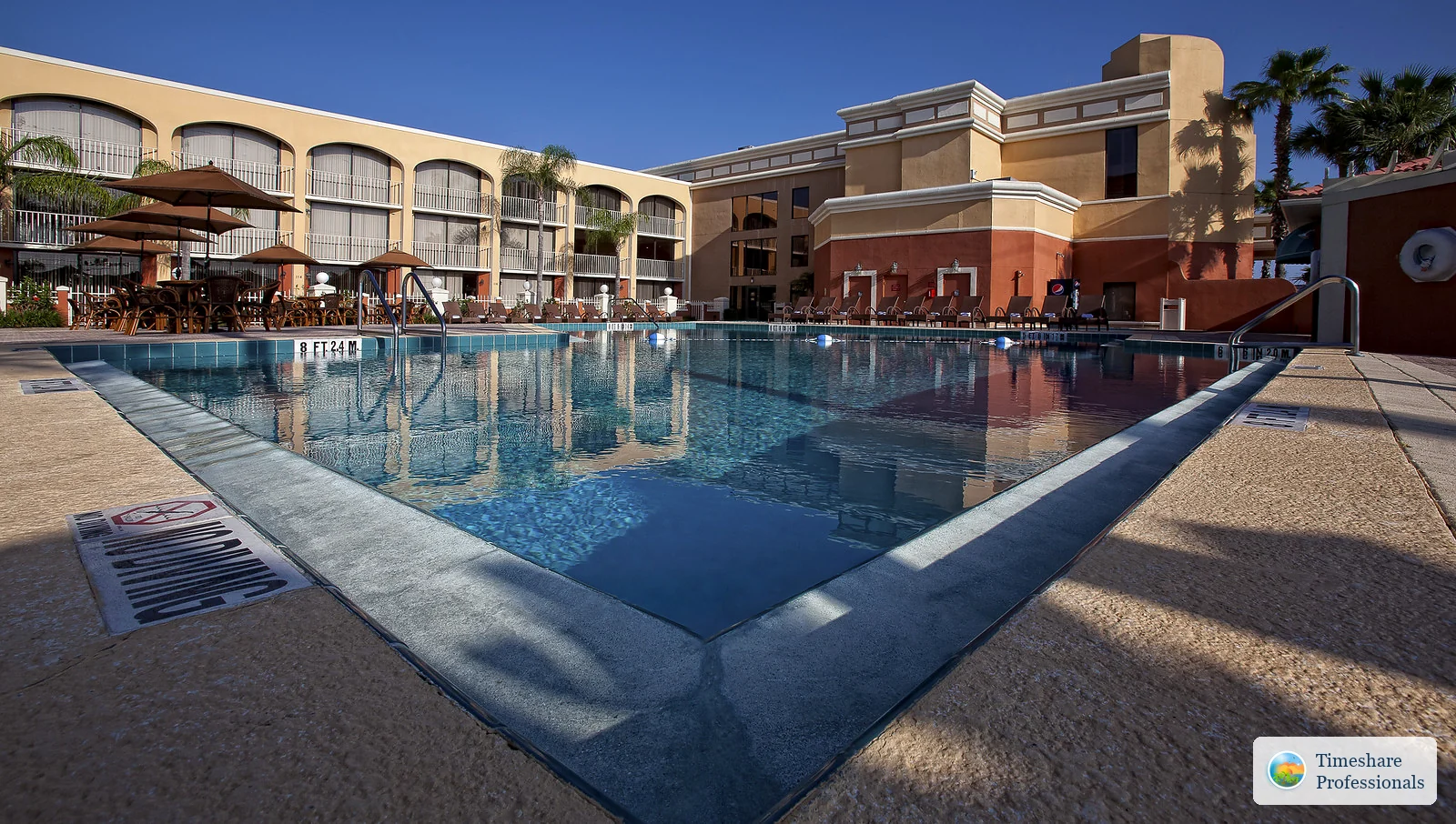 Resort pool at Westgate Towers